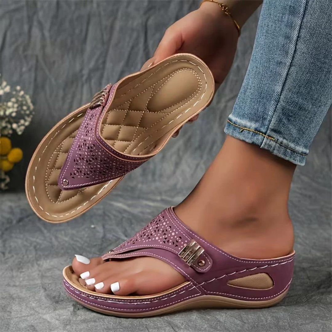 Norra | Comfort Wedge Sandals
