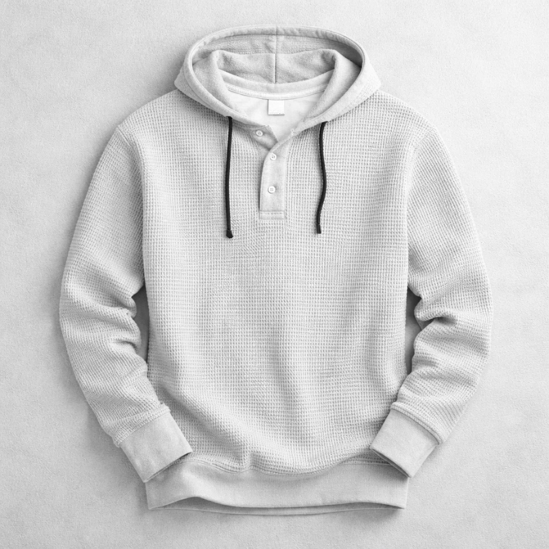 Carter | Waffle Hoodie