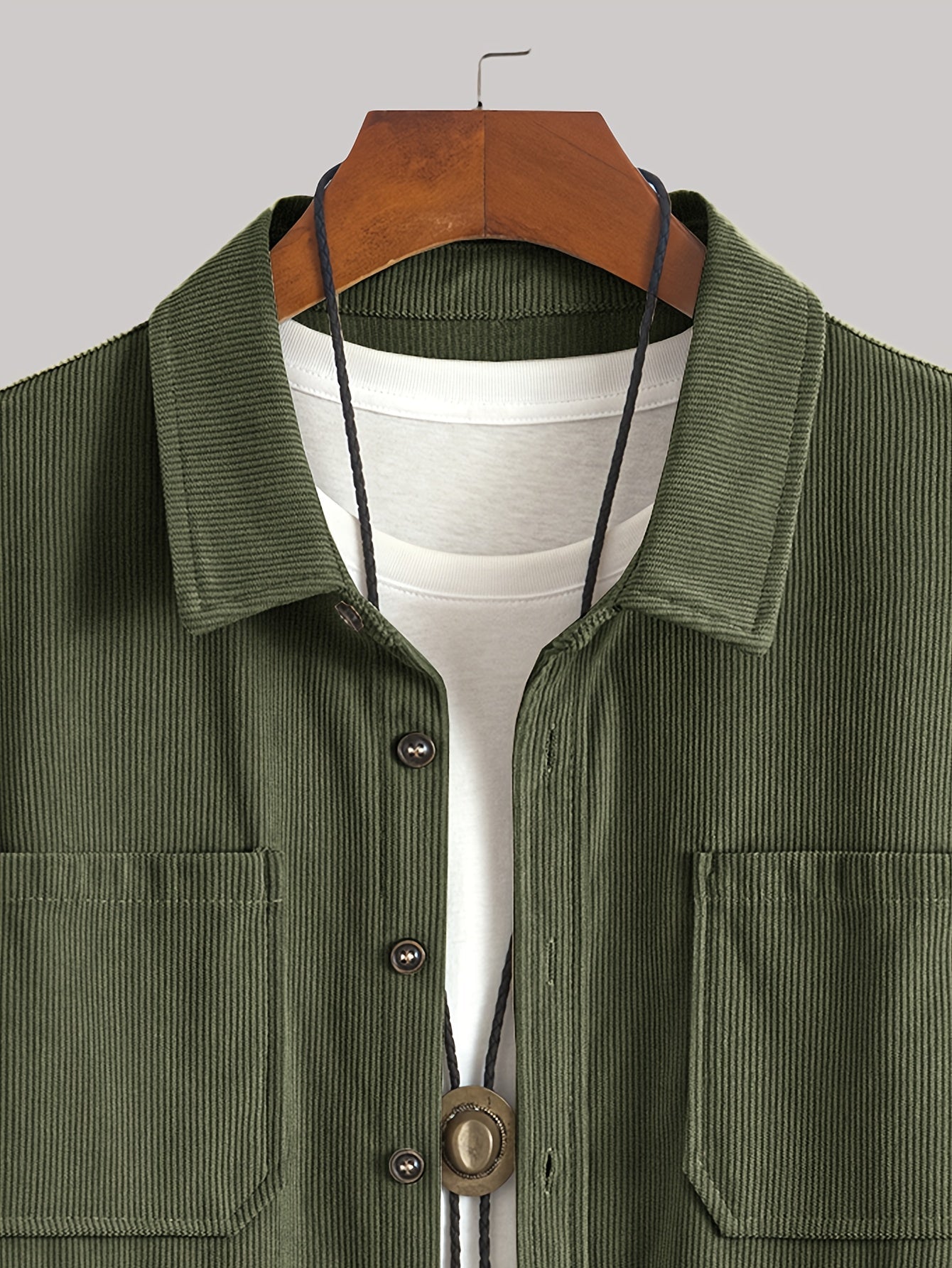 Bryce | Ribbed Textured Overshirt