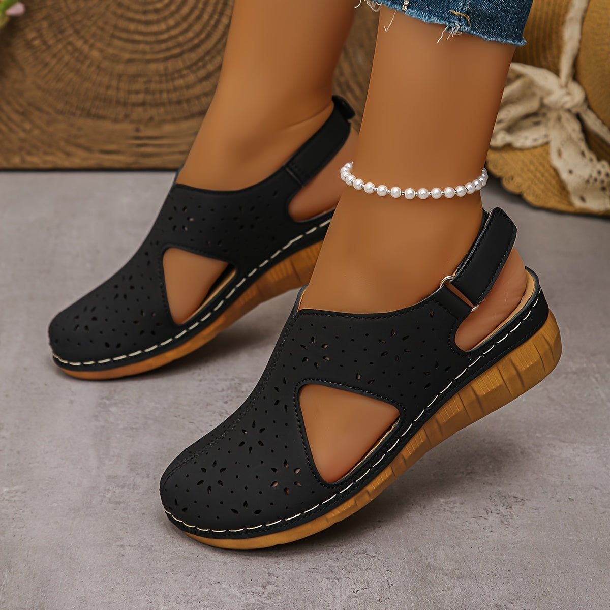 Eliora | Orthopedic Wedge sandals