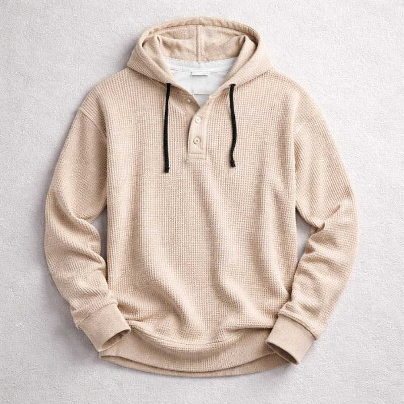Carter | Waffle Hoodie