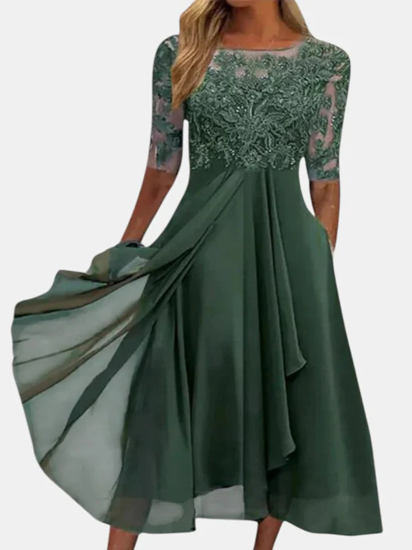 Title:
Rhonda | Elegant Lace Dress