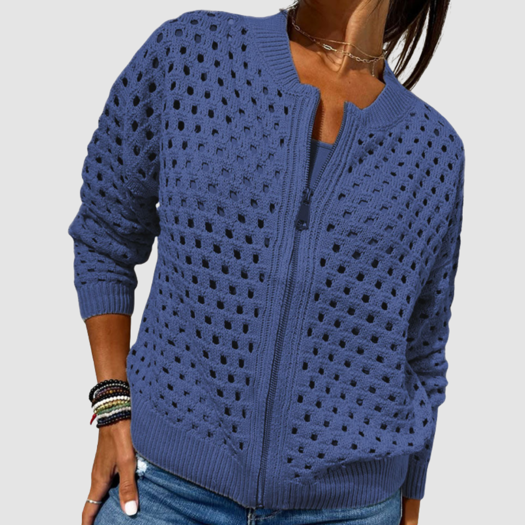 Amanda | Retro Knitted Cardigan