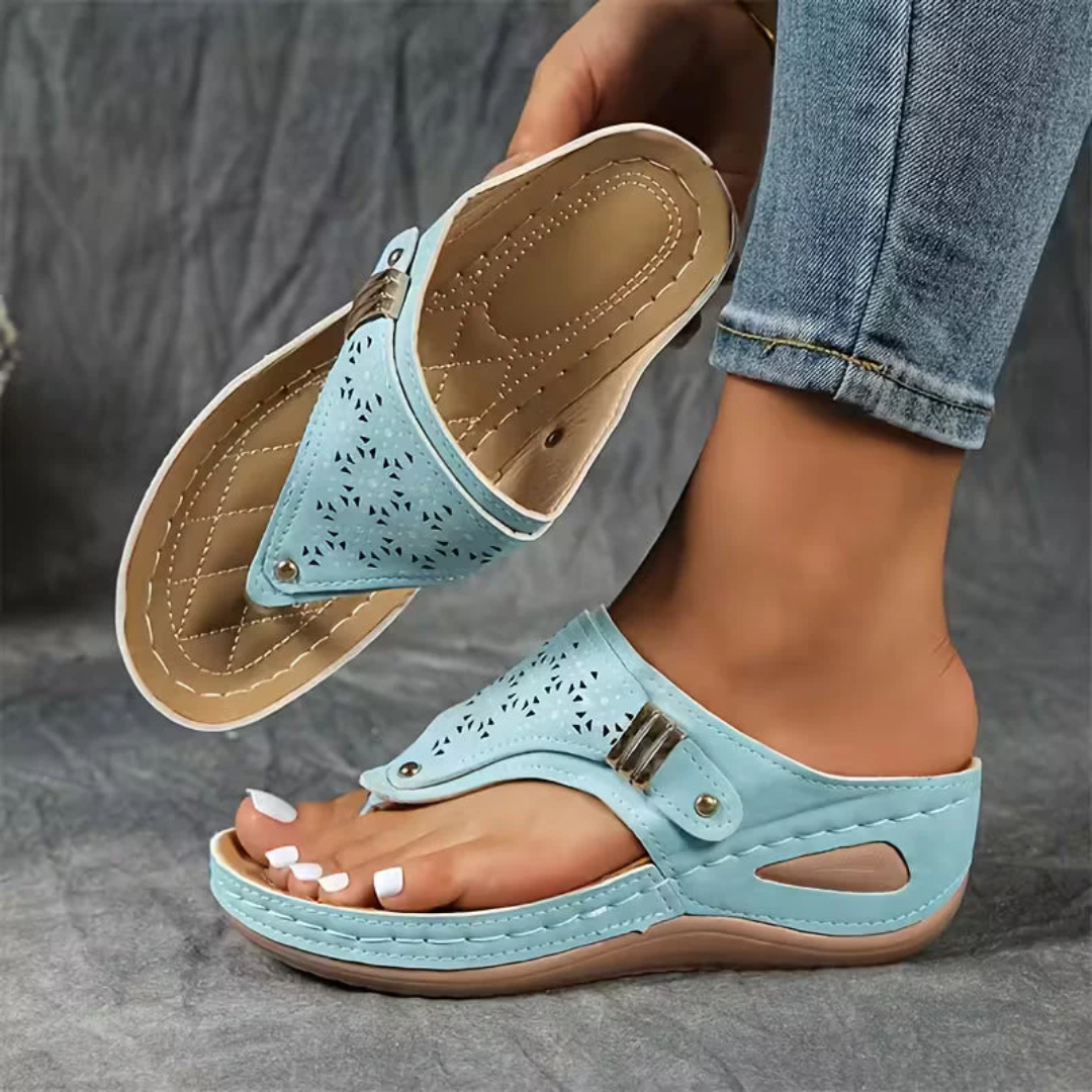 Norra | Comfort Wedge Sandals