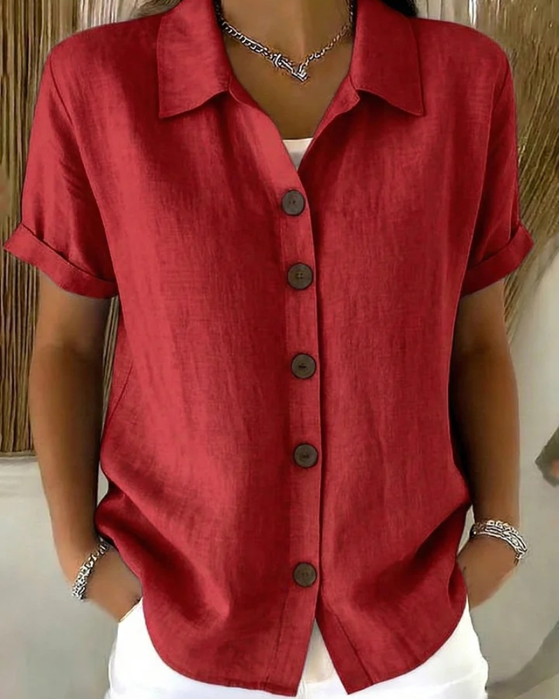 Alice | Relaxed Cotton Blouse