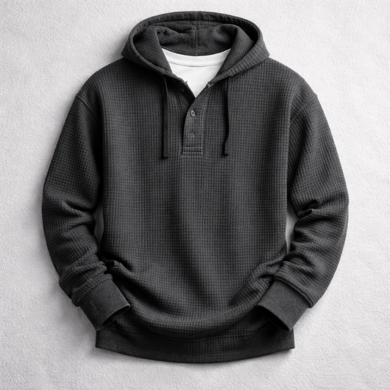Carter | Waffle Hoodie