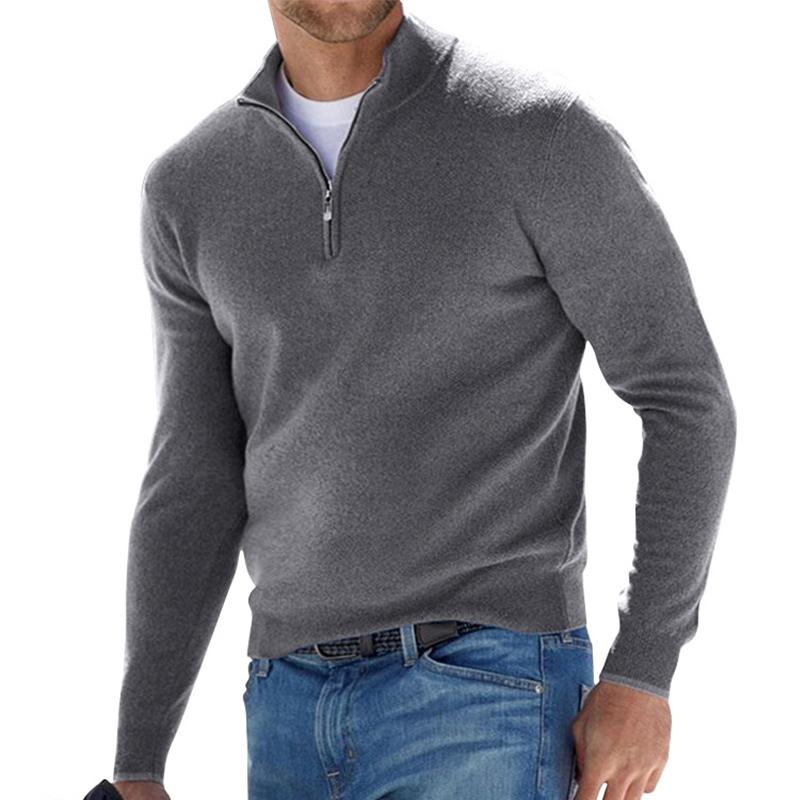 Abbott | Men's Quarter Zip Pullover - Soft Knit