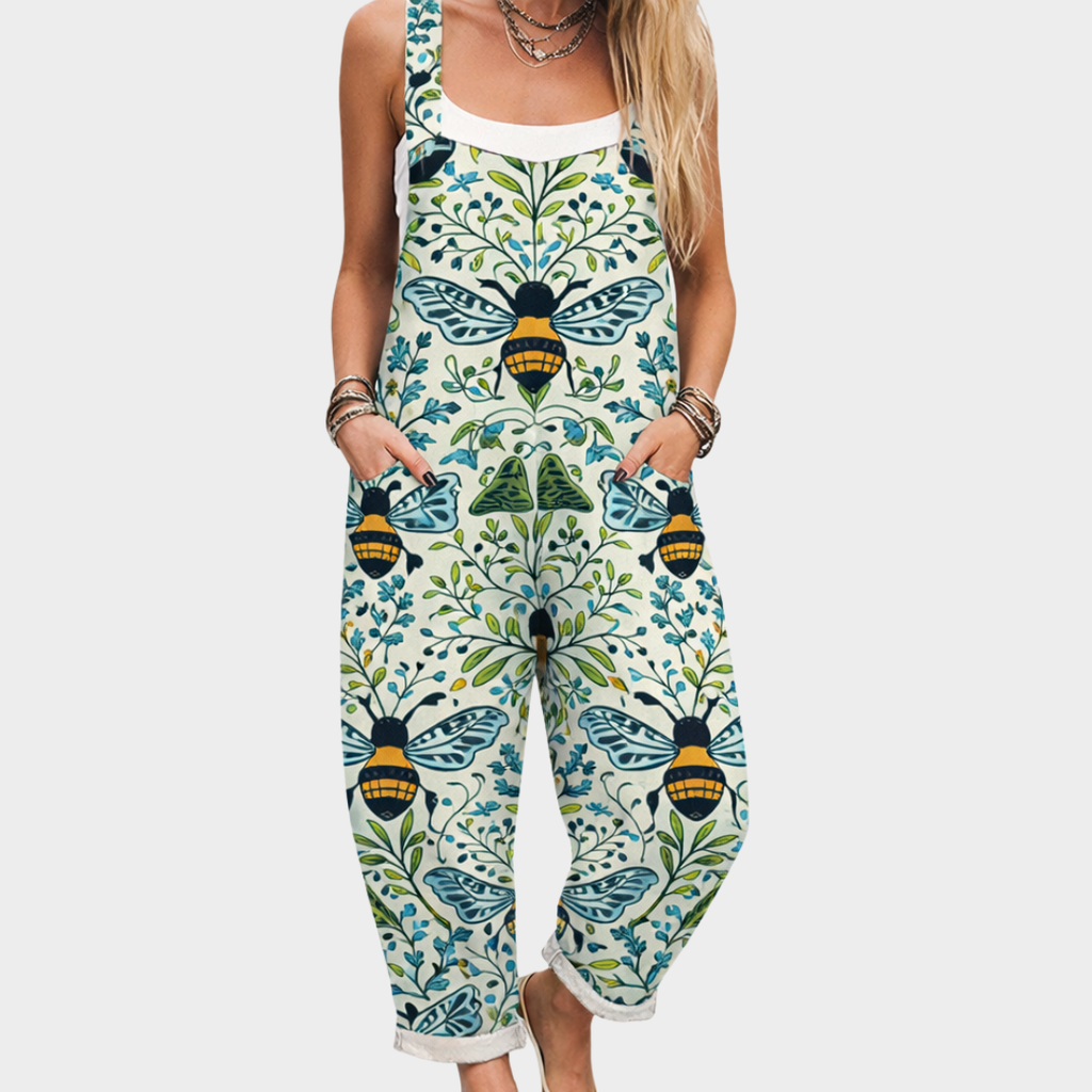 Fendelle | Comfortable printed Jmpsuit