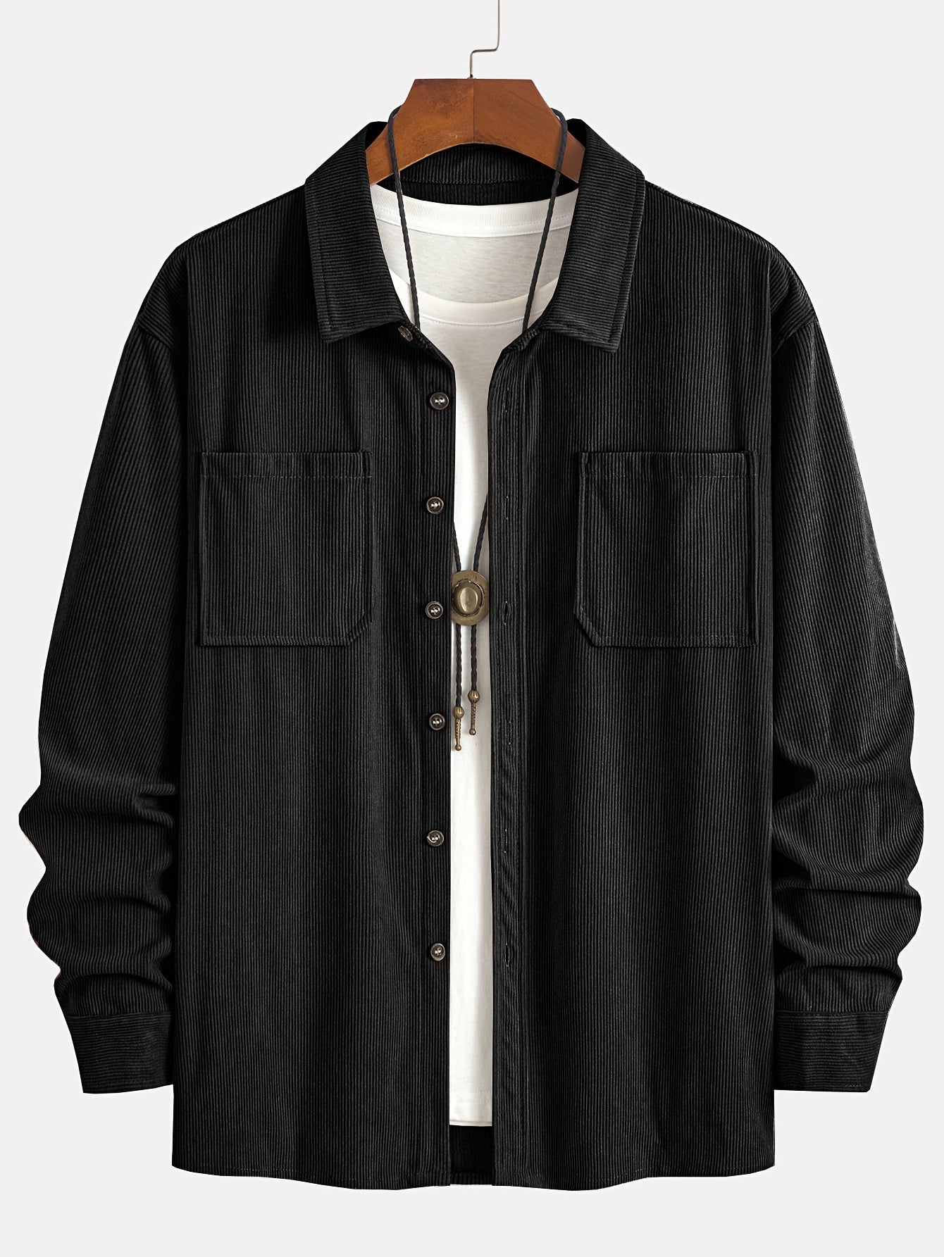 Bryce | Ribbed Textured Overshirt