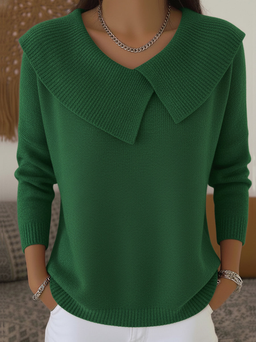 Sunnora™ | Warm Sweater with Soft Collar