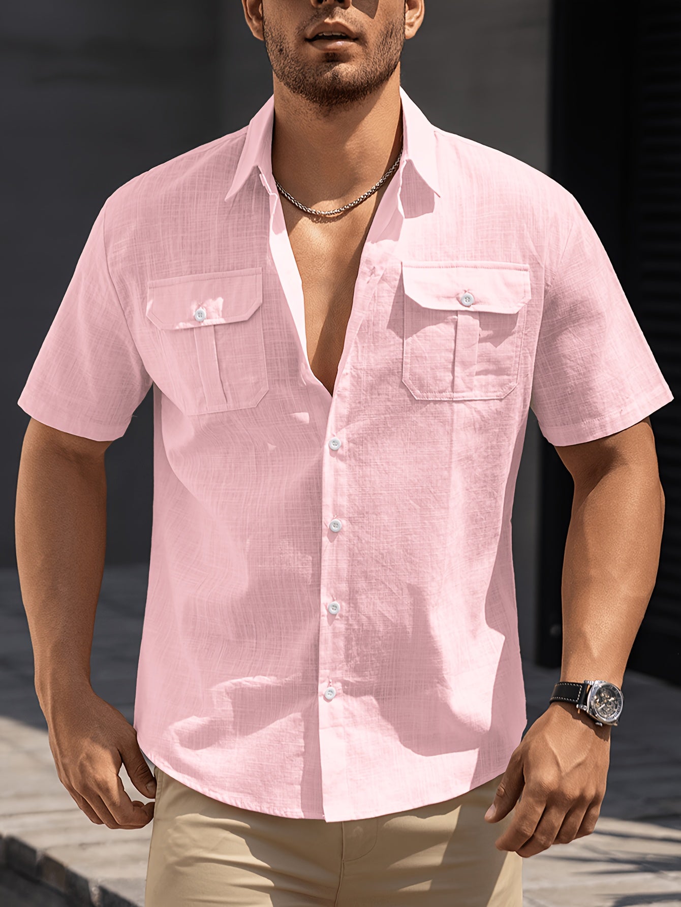 Alex - Casual Short-Sleeve Shirt