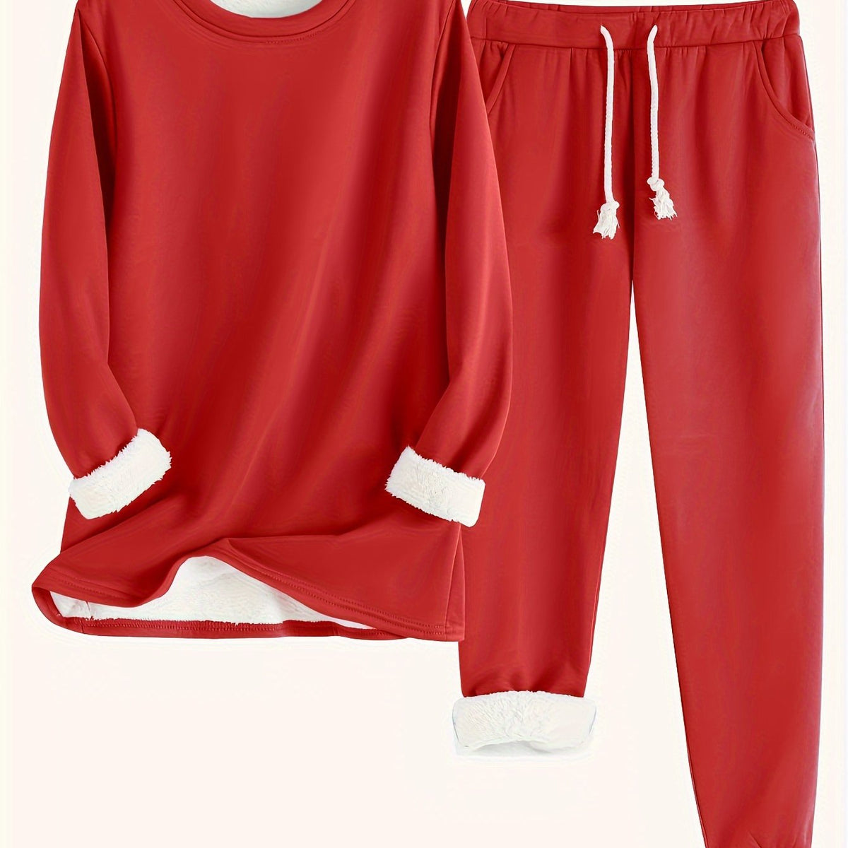 ZOFIA | PLUSZOWY ZESTAW LOUNGEWEAR
