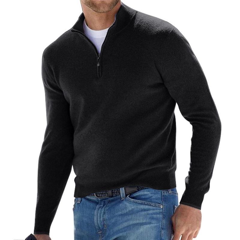 Abbott | Men's Quarter Zip Pullover - Soft Knit