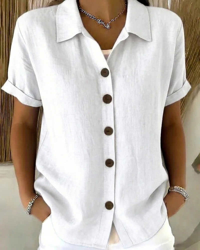 Alice | Relaxed Cotton Blouse