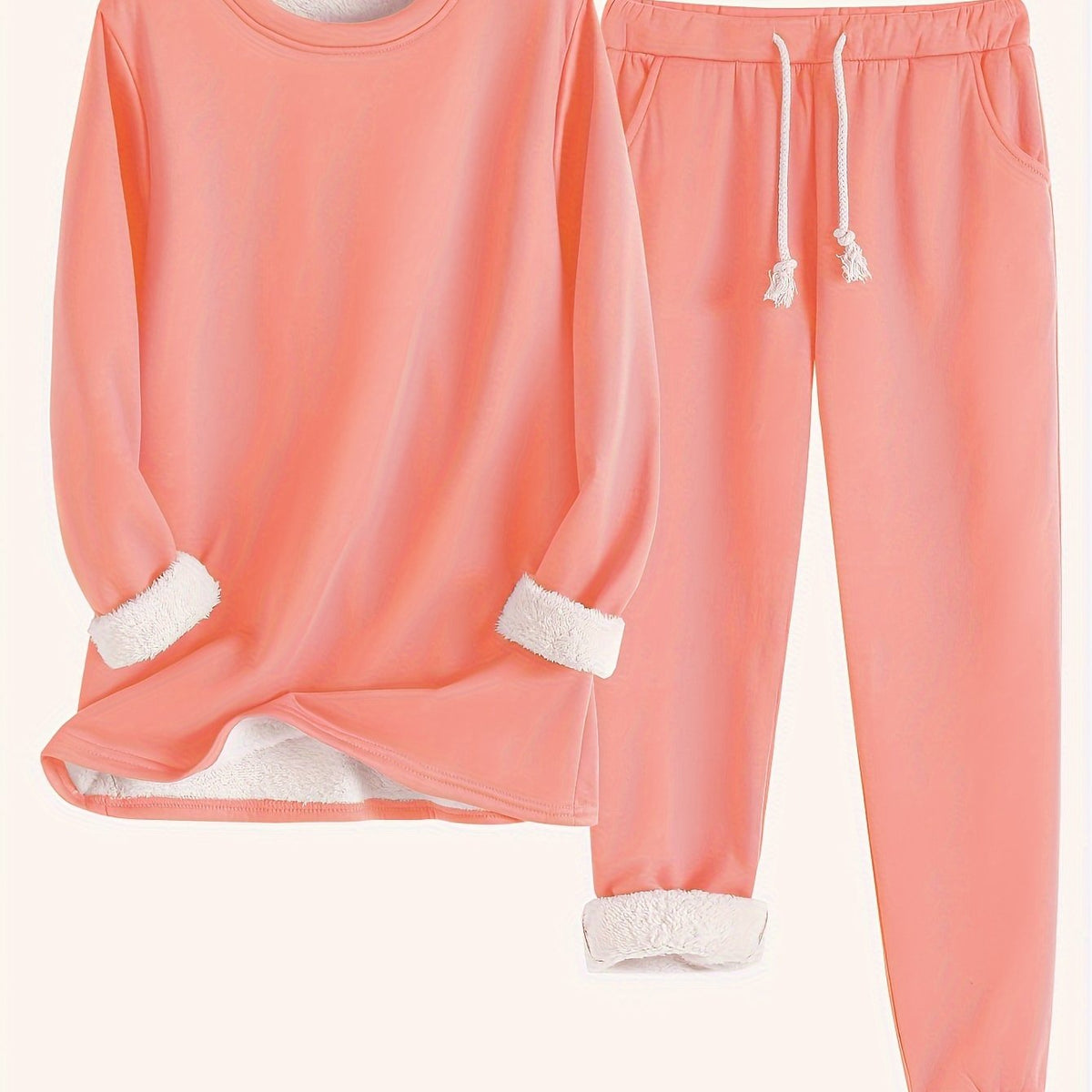 ZOFIA | PLUSZOWY ZESTAW LOUNGEWEAR