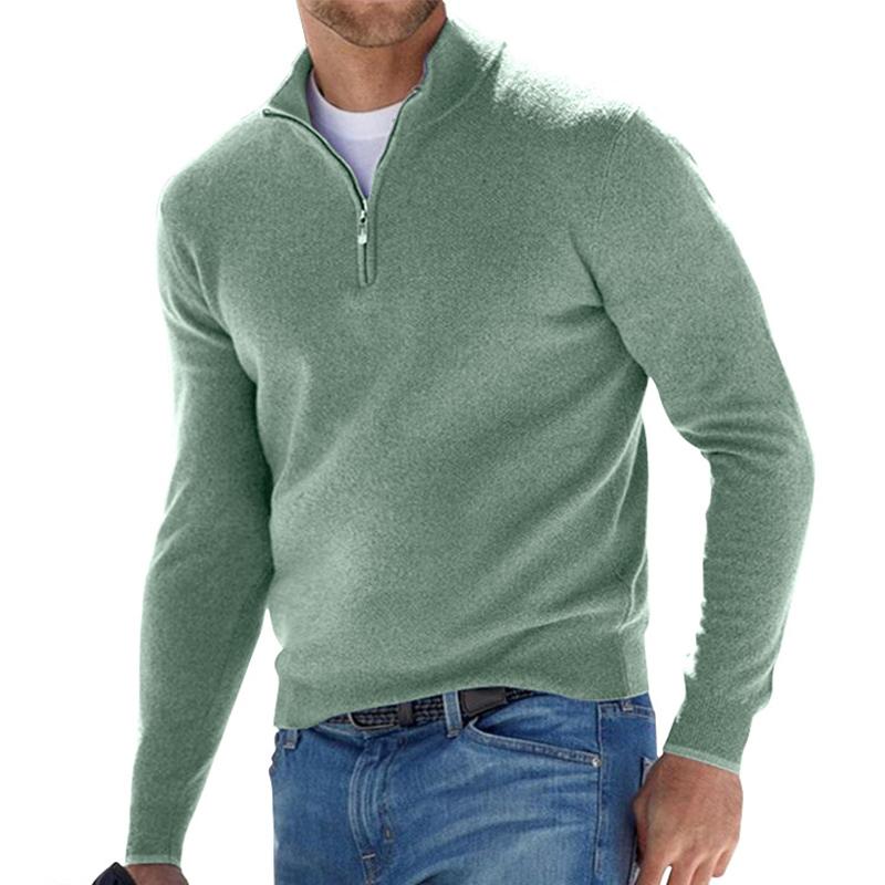 Abbott | Men's Quarter Zip Pullover - Soft Knit