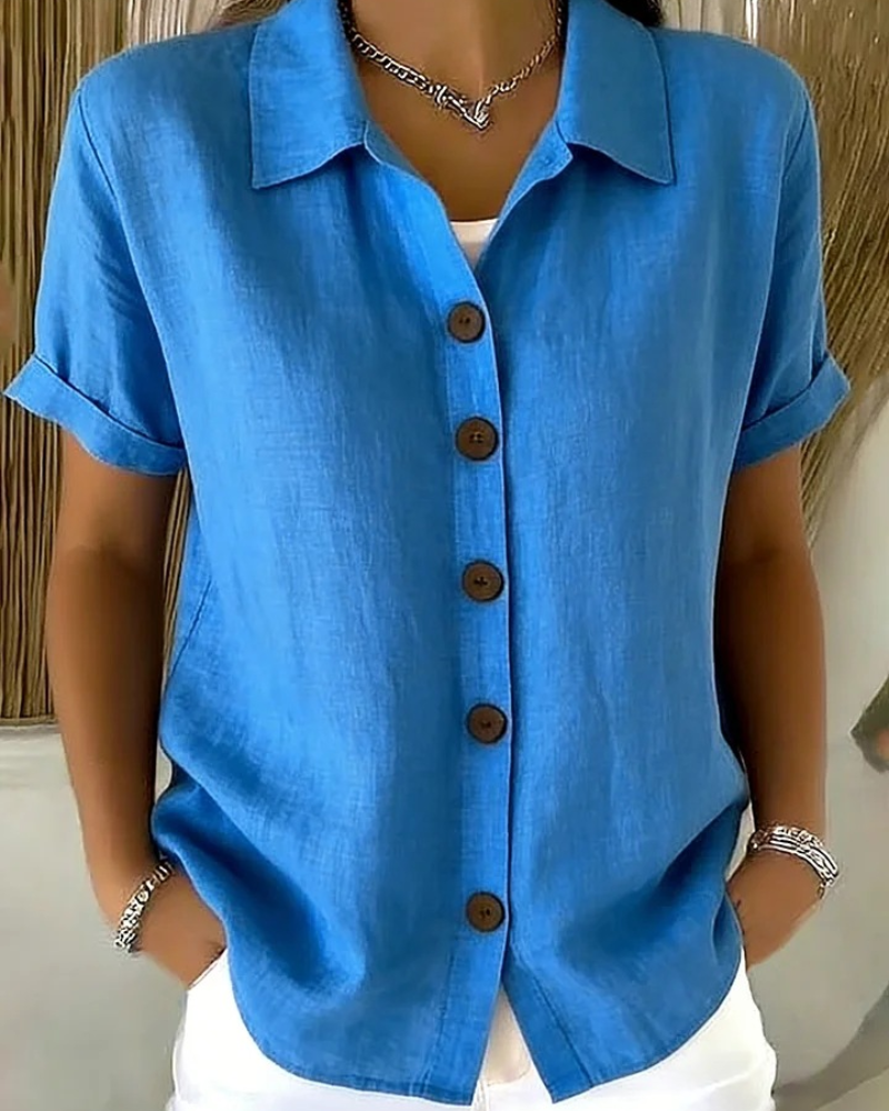 Alice | Relaxed Cotton Blouse