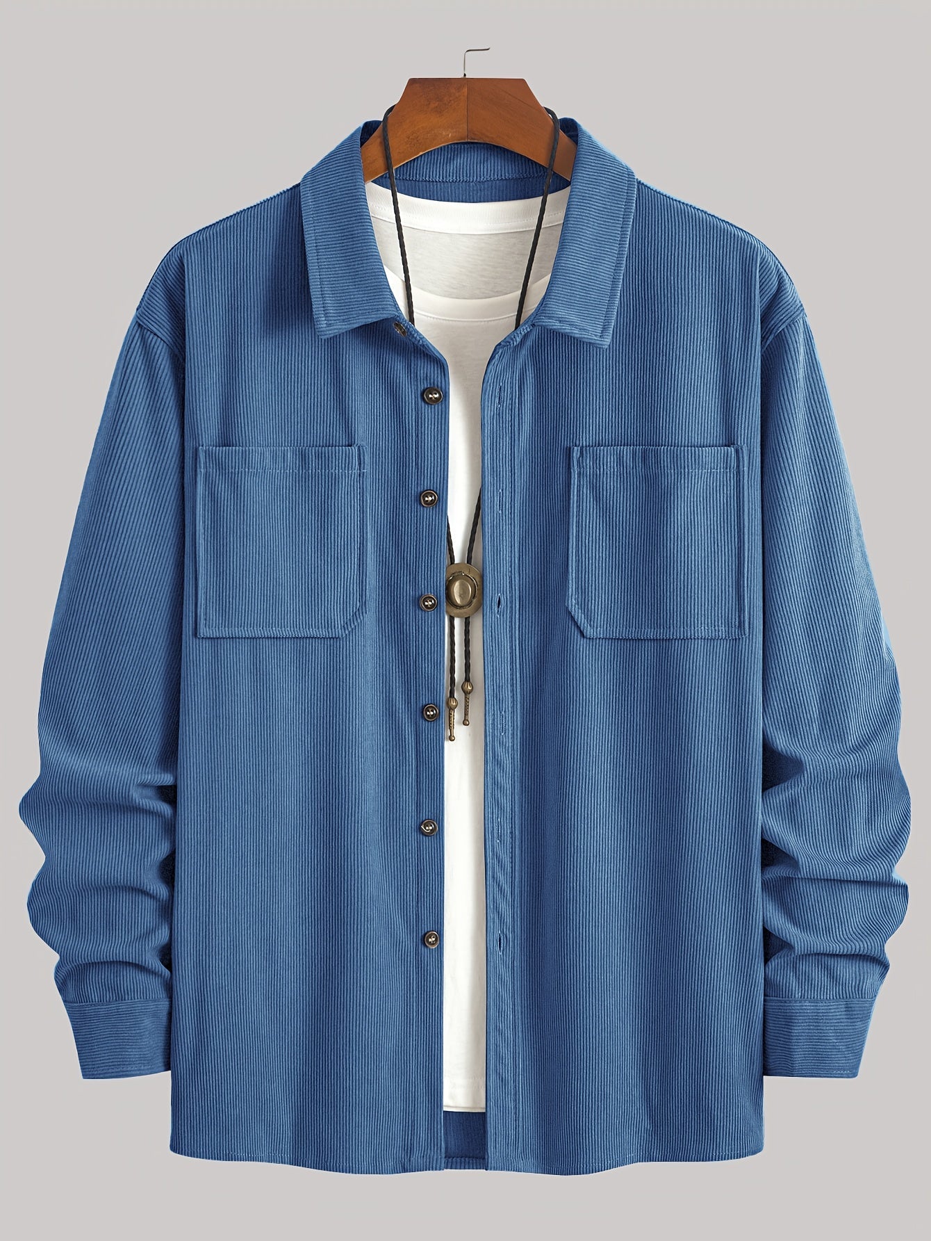 Bryce | Ribbed Textured Overshirt