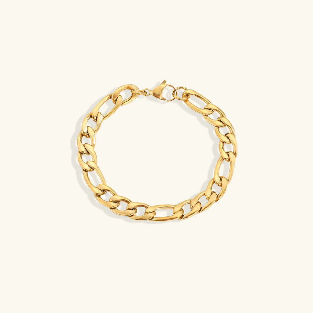 Saturn Gold Chain Bracelet