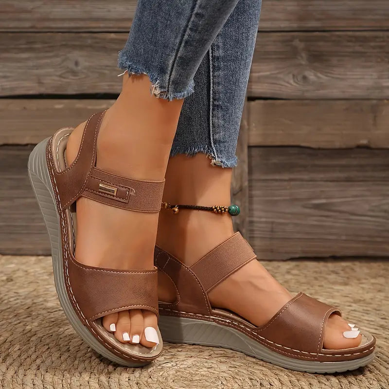 Cheryl - Orthopedic Wedge Sandals