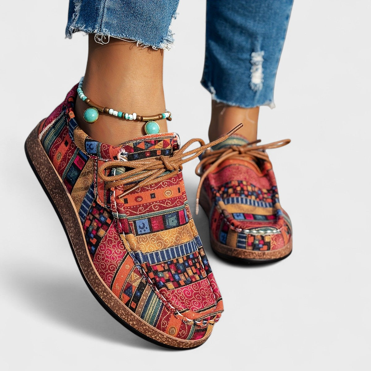 Sandra | Orthopedic Bohemian Sneakers
