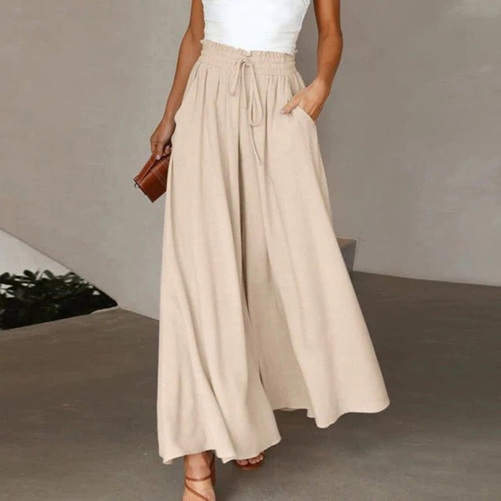 Paula | Casual Wide-Leg Pants