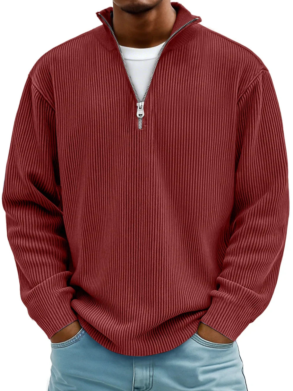 Ben | Casual Ribbed Sweater