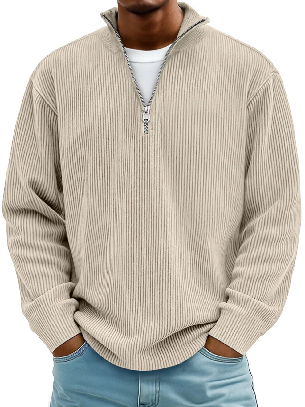Ben | Casual Ribbed Sweater