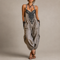 Ginna | Bohemian Embroidered Jumpsuit