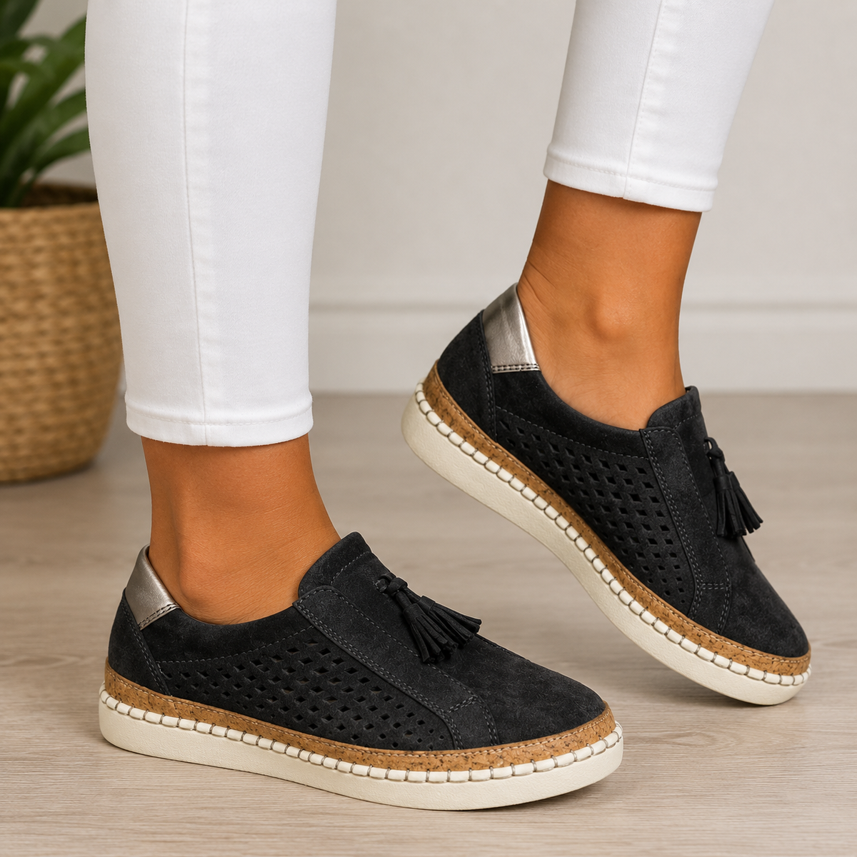 Annie | Cushioned Loafers