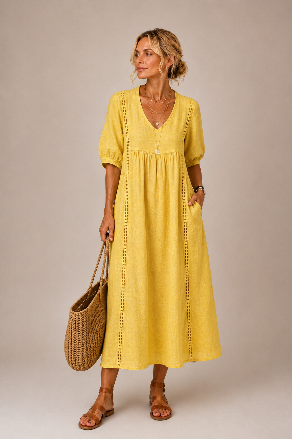 Sarah | Summer Midi Dress