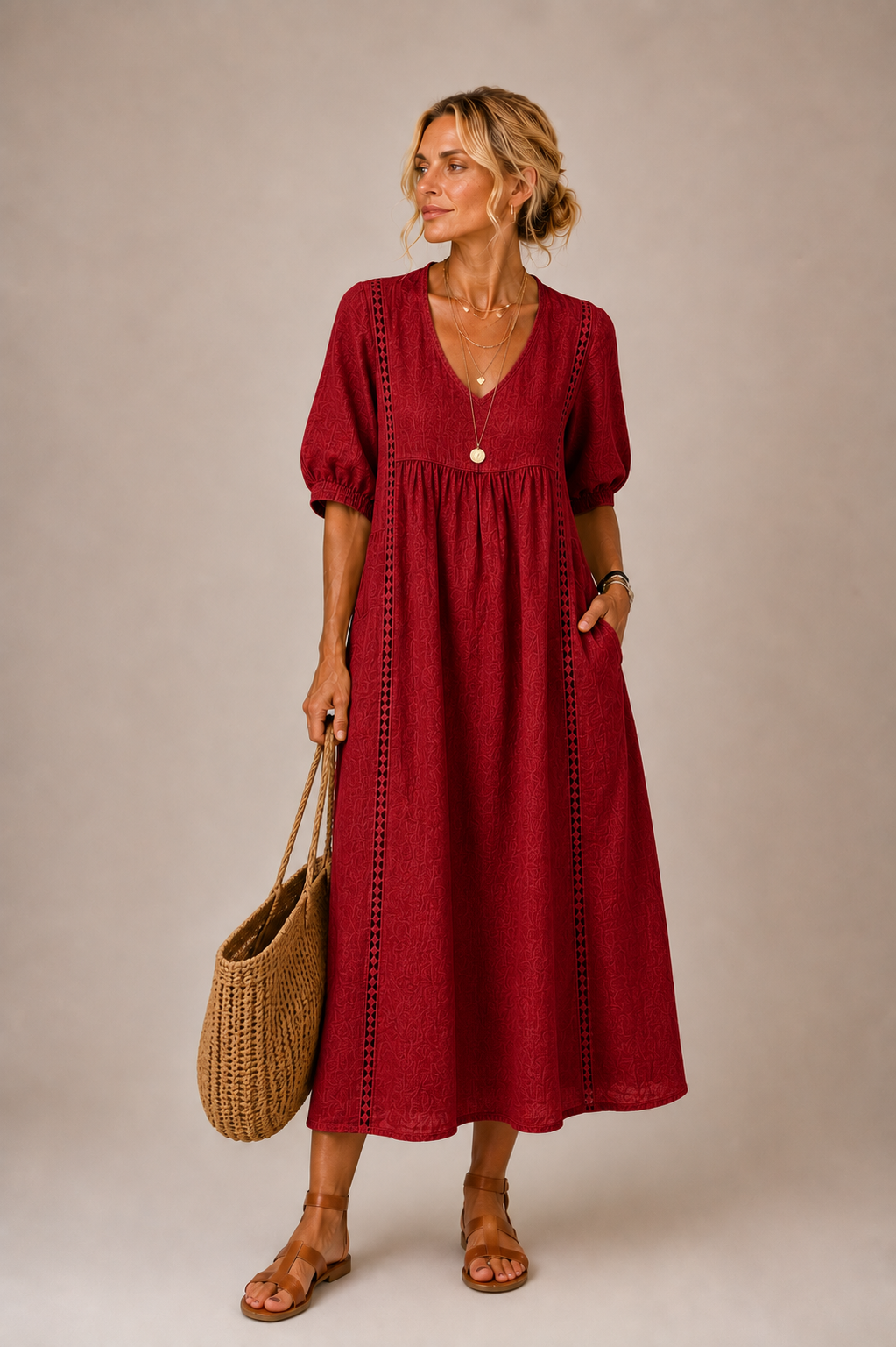 Sarah | Summer Midi Dress
