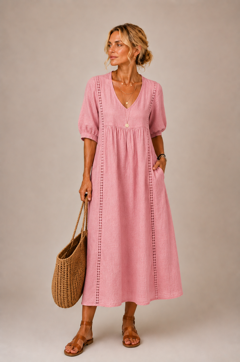 Sarah | Summer Midi Dress