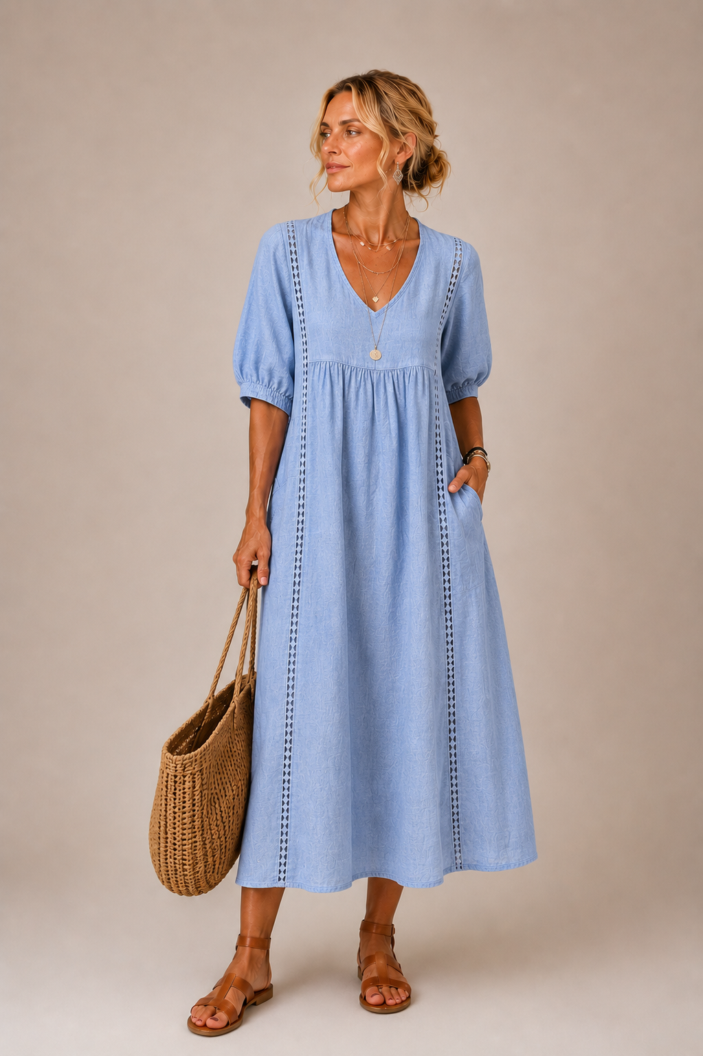 Sarah | Summer Midi Dress