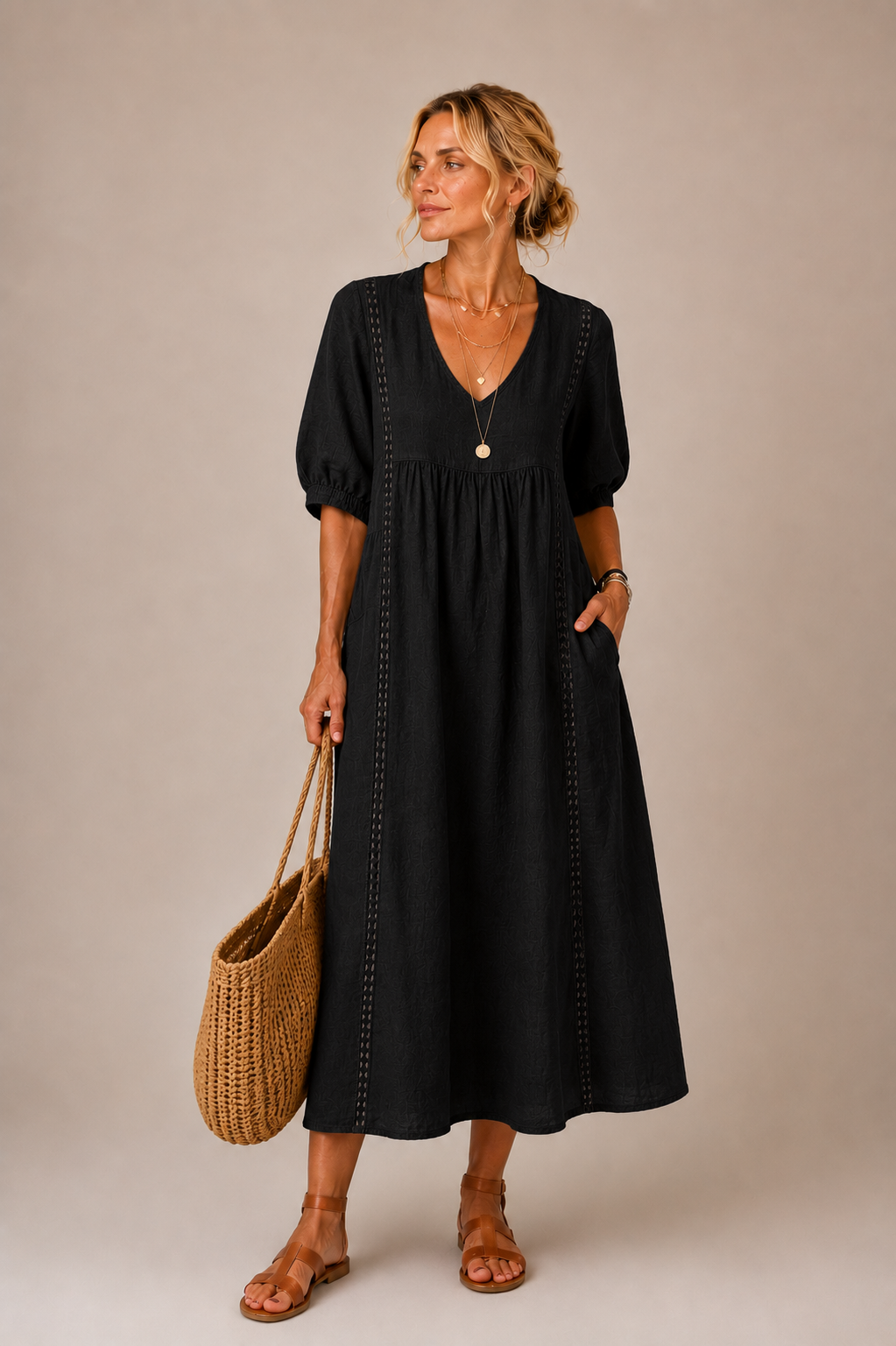 Sarah | Summer Midi Dress