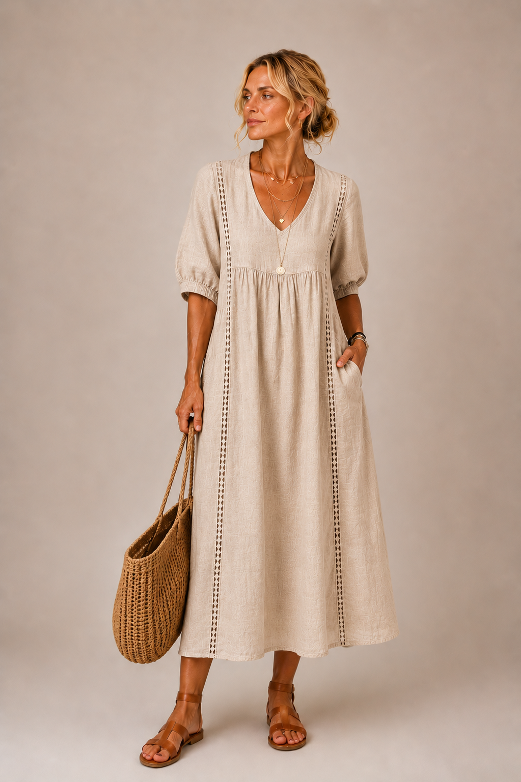 Sarah | Summer Midi Dress