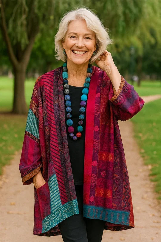 Nova | Elegant Drape Cardigan