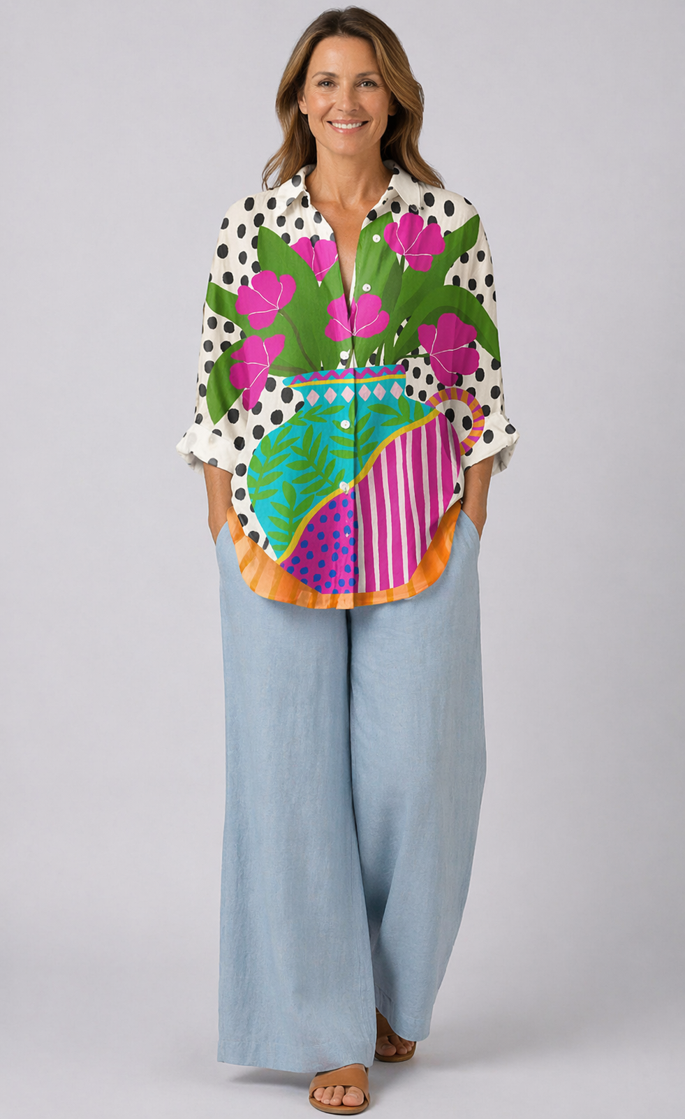 Isvelyn | Blooming Vase Blouse