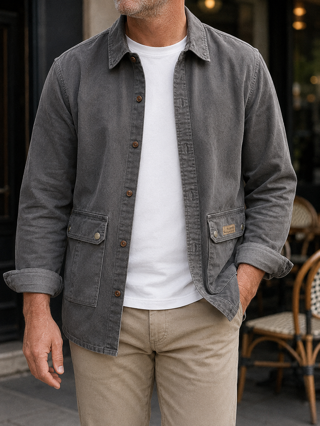 Nathan | Retro Casual Shirt