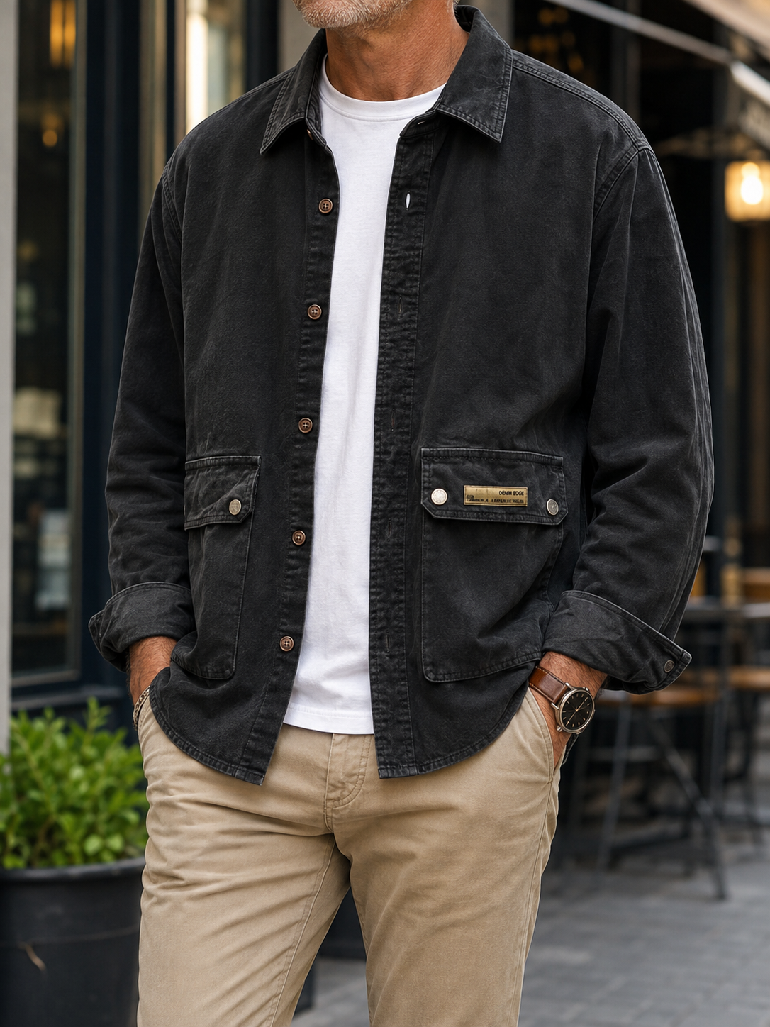 Nathan | Retro Casual Shirt