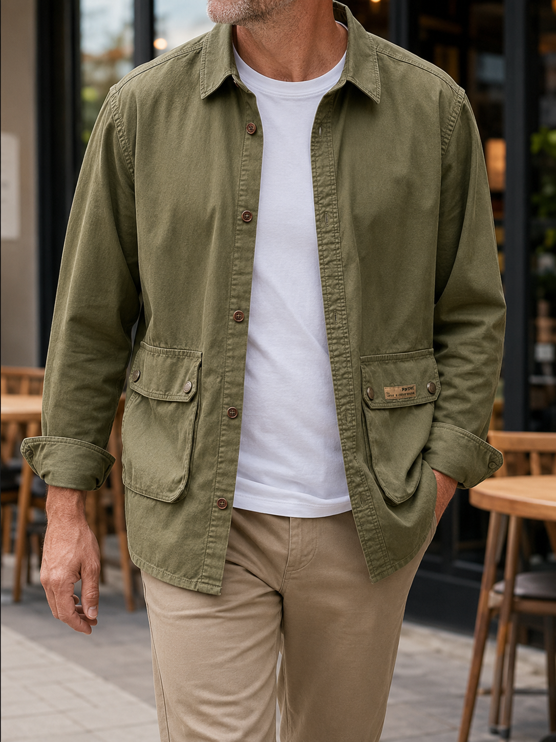 Nathan | Retro Casual Shirt