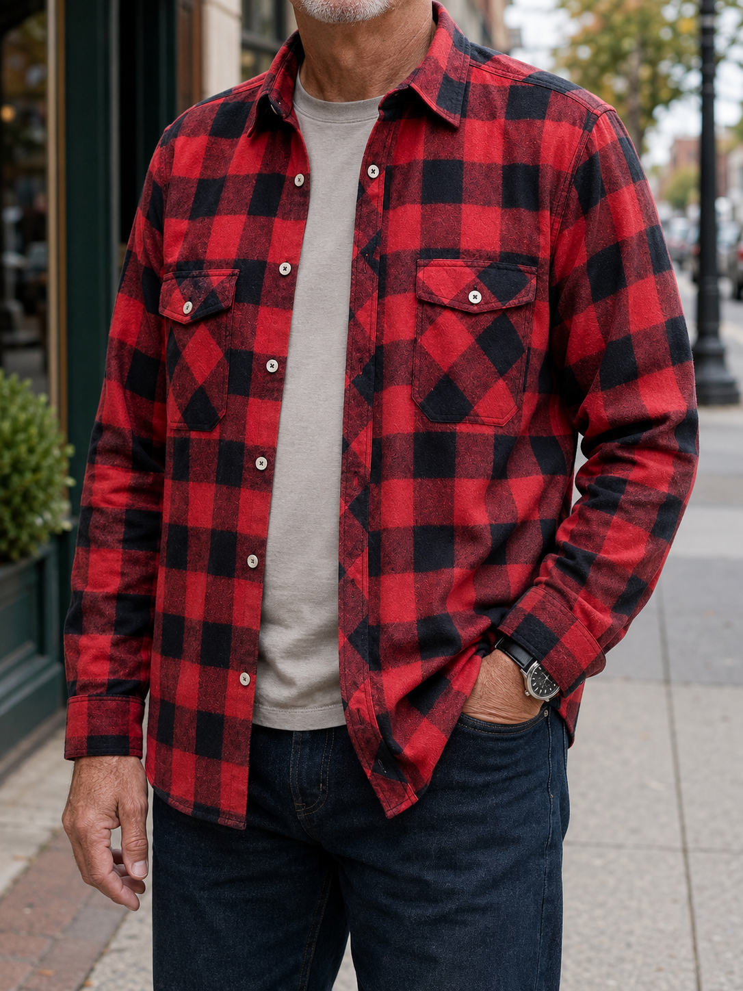 Mark | Retro Flannel shirt