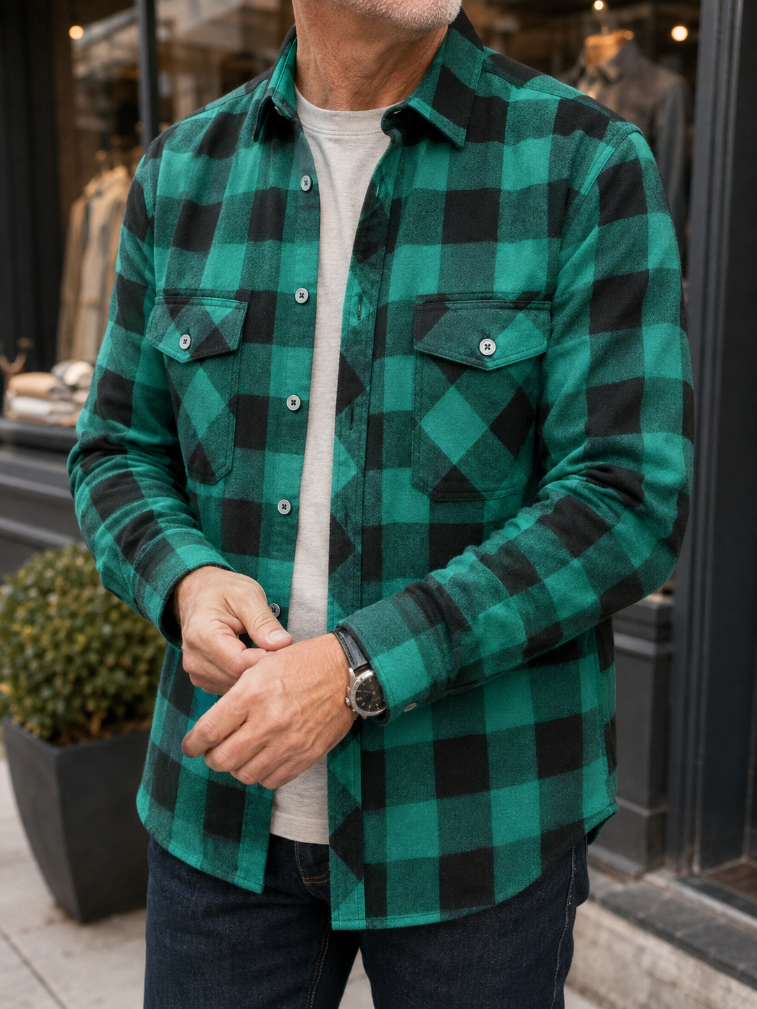 Mark | Retro Flannel shirt