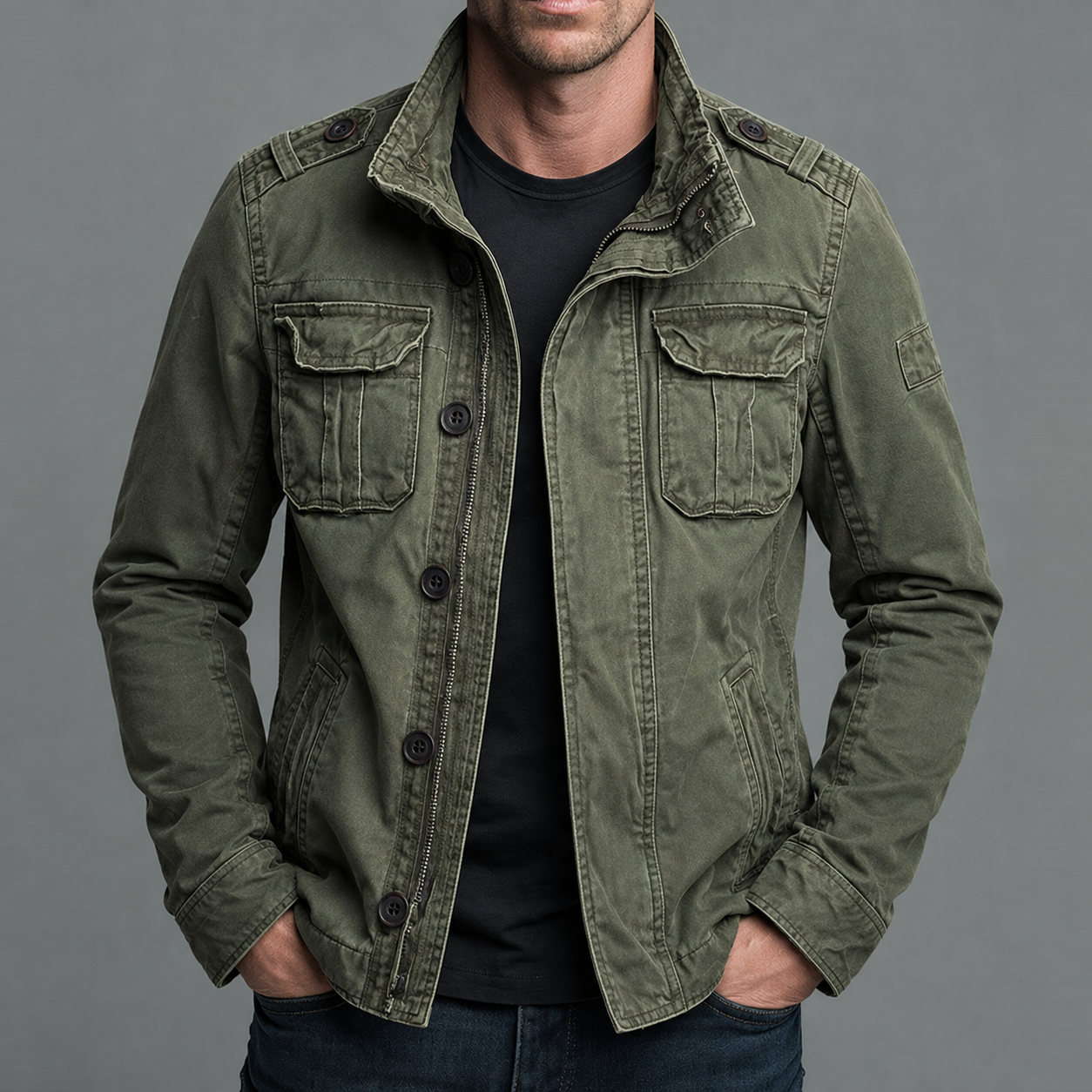 Jacob | Retro Casual Jacket