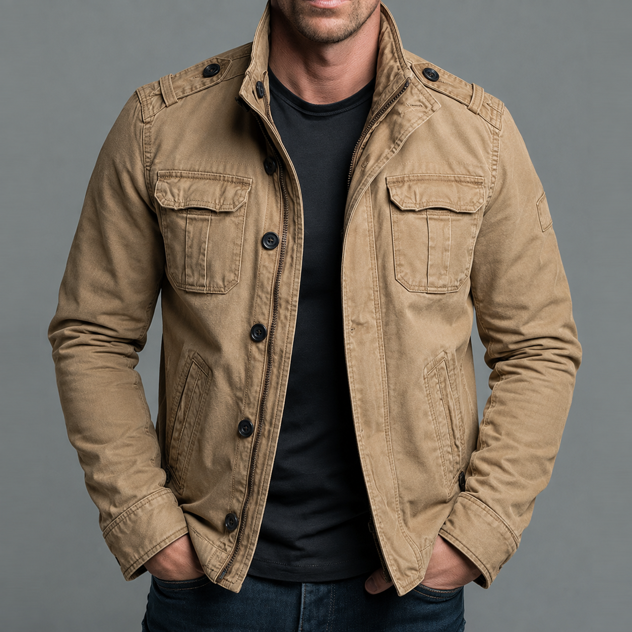 Jacob | Retro Casual Jacket
