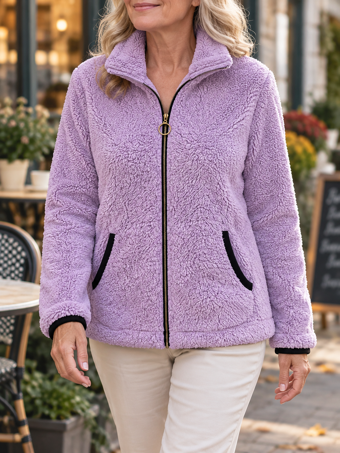 Paula | Teddy Fleece Vest