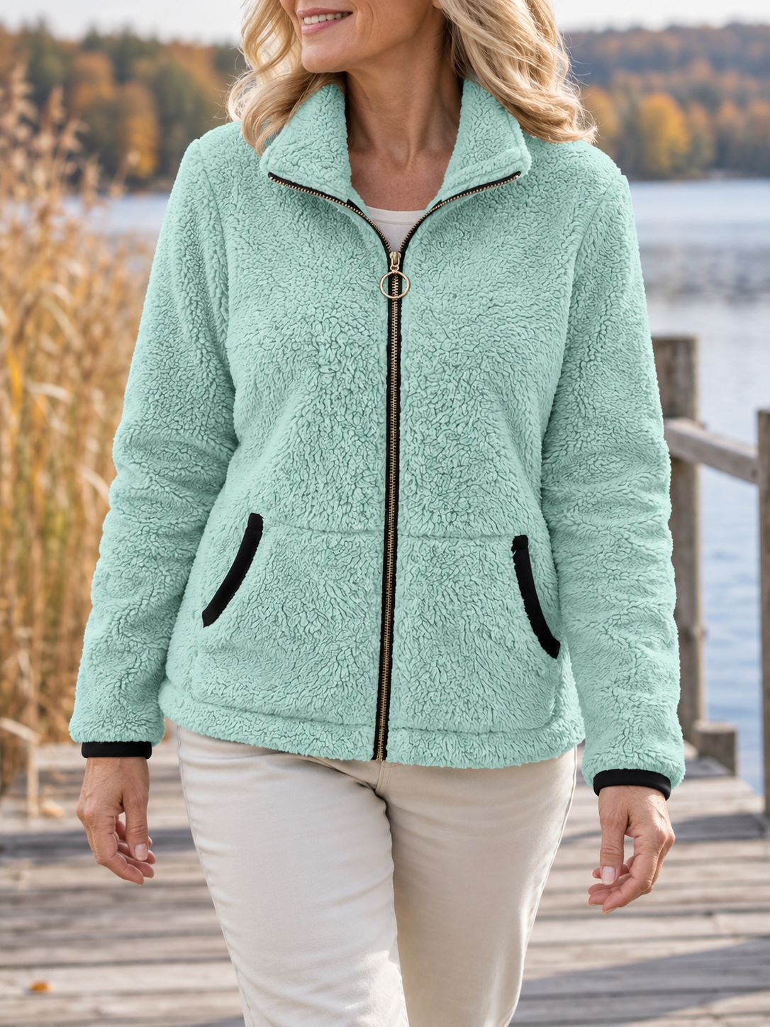 Paula | Teddy Fleece Vest