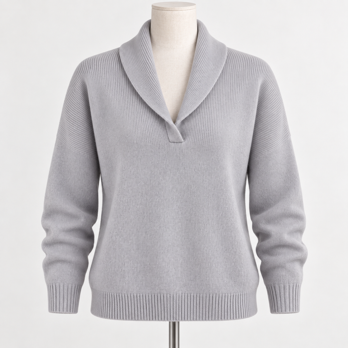 Naomi | Draped V-Neck Sweater