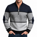 George | Retro Quarter-Zip Sweater