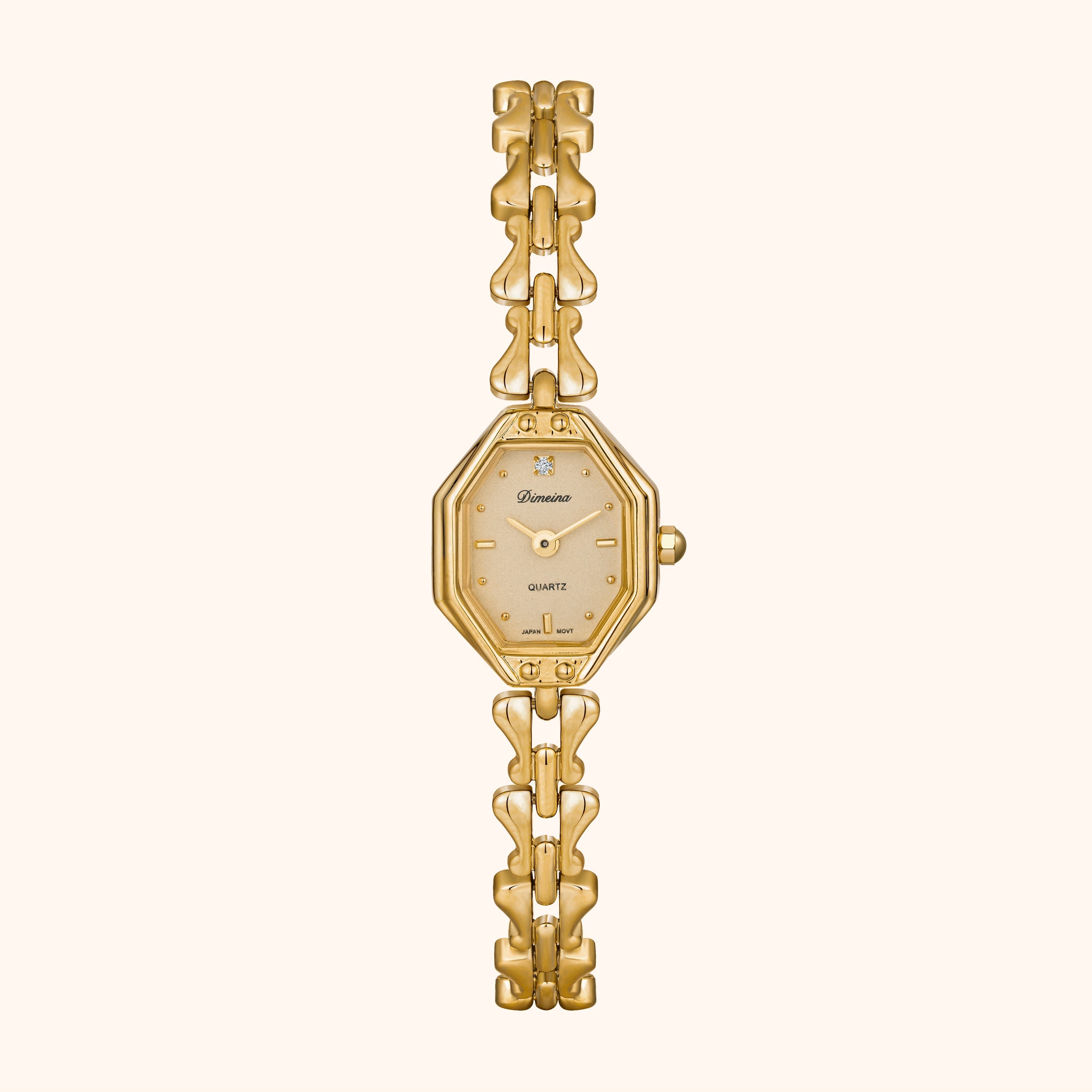 Gold-Colored Ladies Watch – Luxury Vintage Design